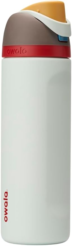 Owala FreeSip Stainless Steel Water Bottle 32 oz Read My Lips