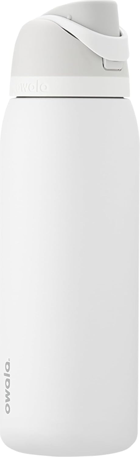 Owala FreeSip Stainless Steel Water Bottle 32 oz Read My Lips