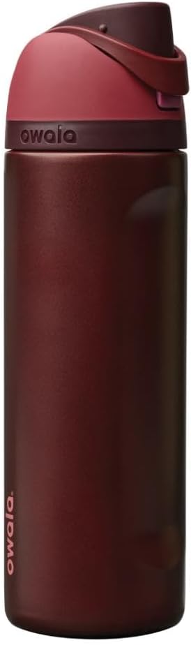 Owala FreeSip Stainless Steel Water Bottle 32 oz Read My Lips