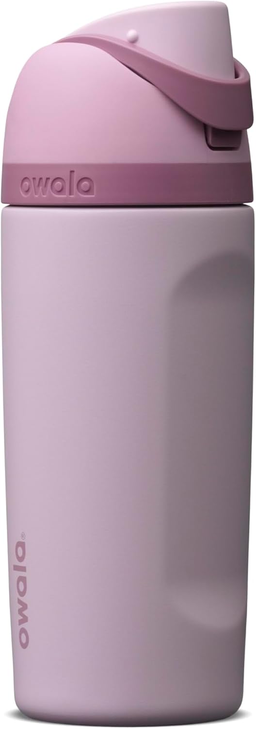 Owala FreeSip Stainless Steel Water Bottle 32 oz Read My Lips