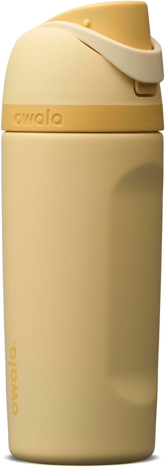 Owala FreeSip Stainless Steel Water Bottle 32 oz Read My Lips