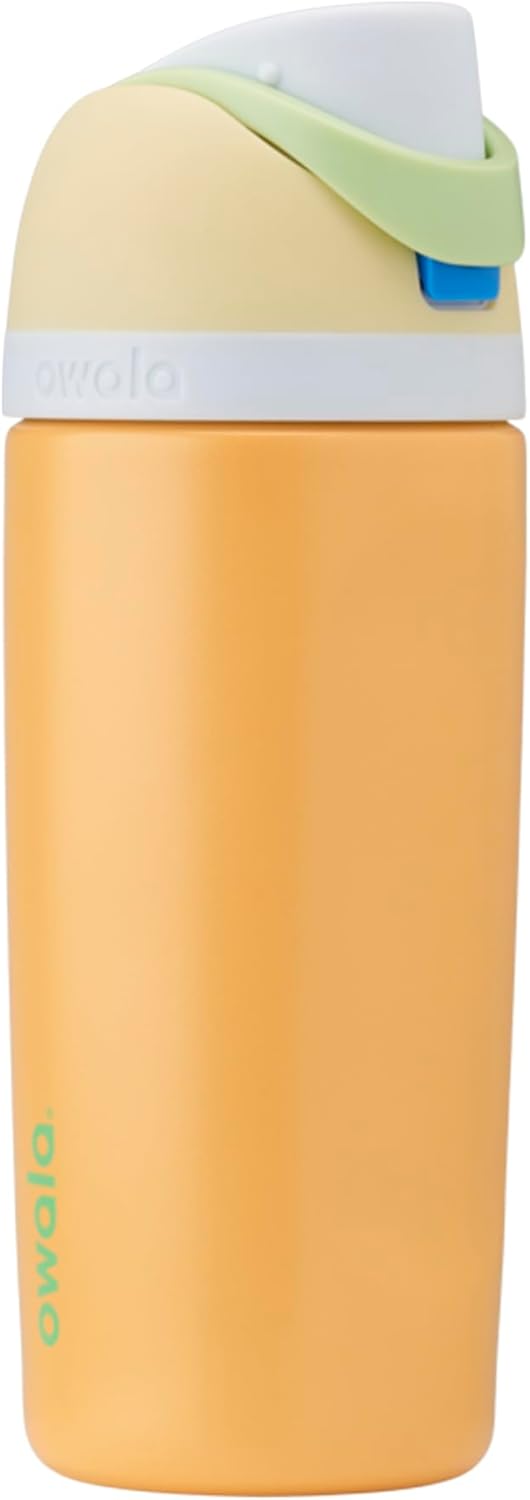 Owala FreeSip Stainless Steel Water Bottle 32 oz Read My Lips