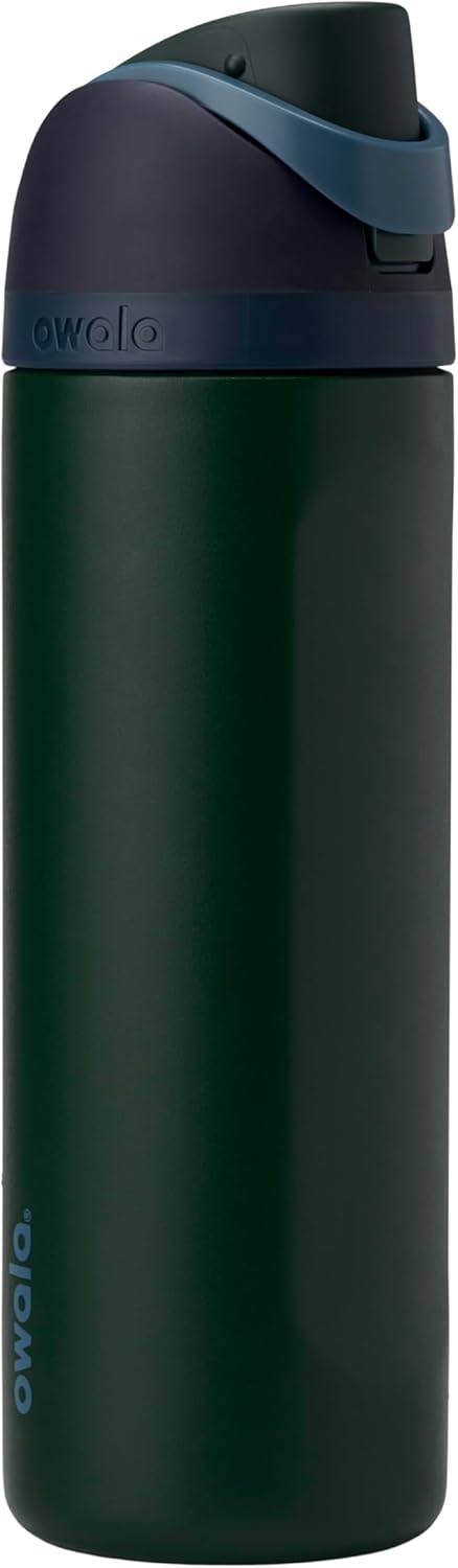 Owala FreeSip Stainless Steel Water Bottle 32 oz Read My Lips