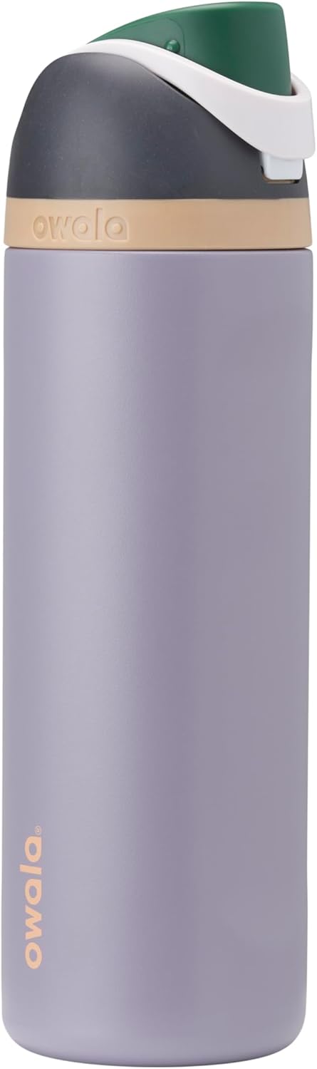 Owala FreeSip Stainless Steel Water Bottle 32 oz Read My Lips