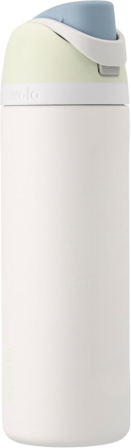 Owala FreeSip Stainless Steel Water Bottle 32 oz Read My Lips