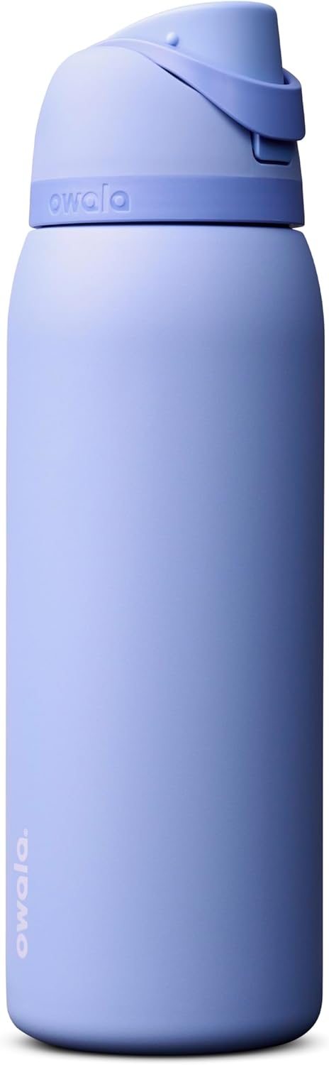 Owala FreeSip Stainless Steel Water Bottle 32 oz Read My Lips