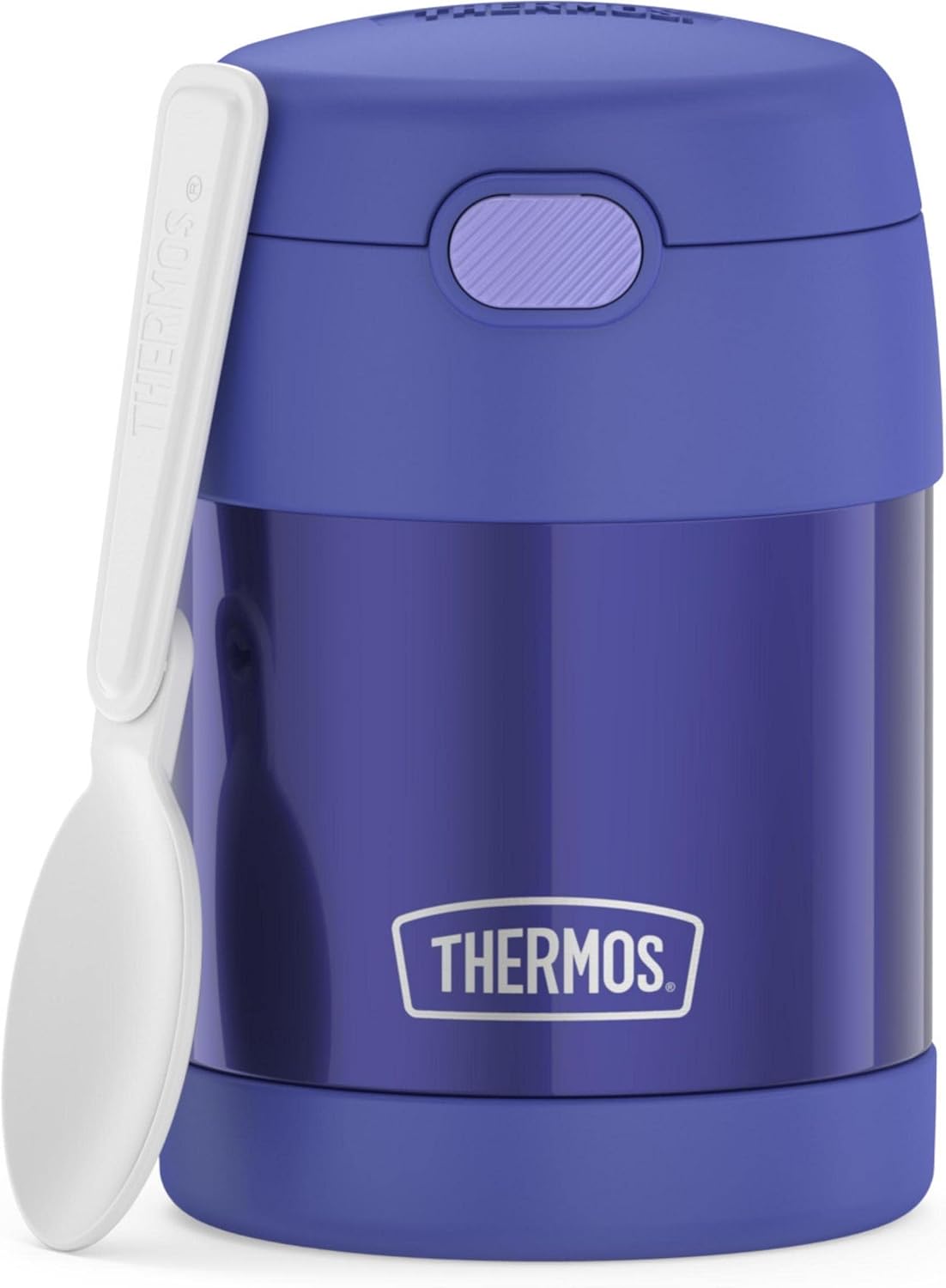 THERMOS FUNTAINER Kids Food Jar with Spoon, 10oz, Pink