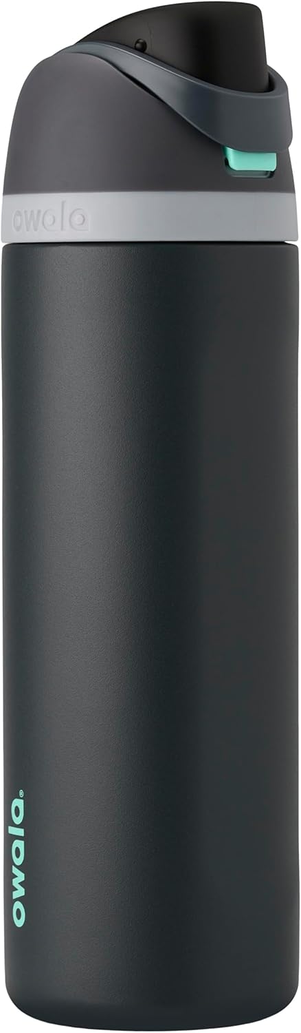 Owala FreeSip Stainless Steel Water Bottle 32 oz Read My Lips