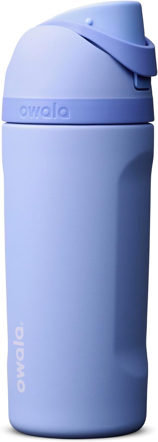 Owala FreeSip Stainless Steel Water Bottle 32 oz Read My Lips