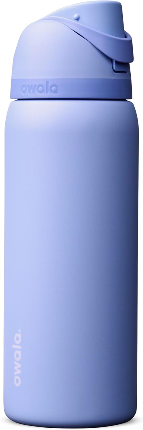 Owala FreeSip Stainless Steel Water Bottle 32 oz Read My Lips