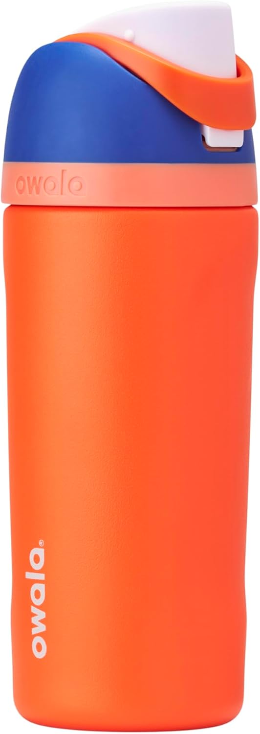 Owala FreeSip Stainless Steel Water Bottle 32 oz Read My Lips