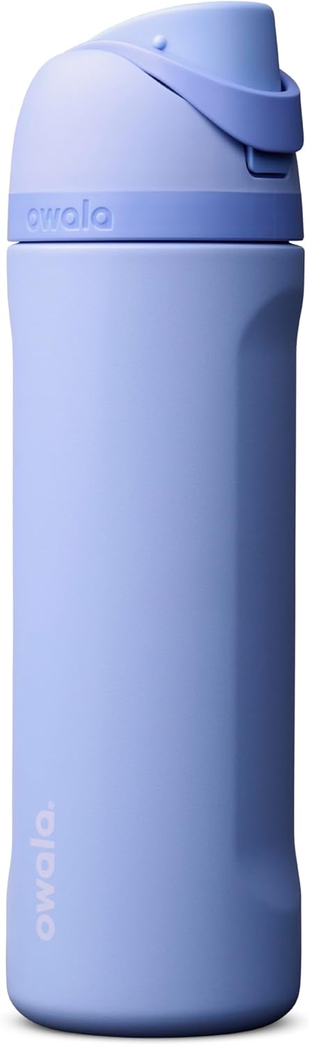 Owala FreeSip Stainless Steel Water Bottle 32 oz Read My Lips