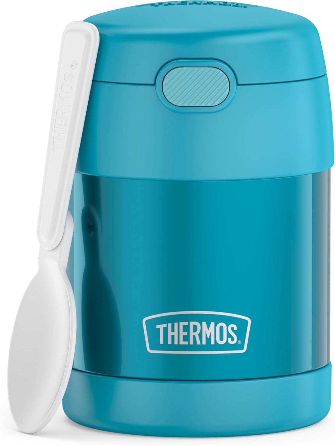 THERMOS FUNTAINER Kids Food Jar with Spoon, 10oz, Pink