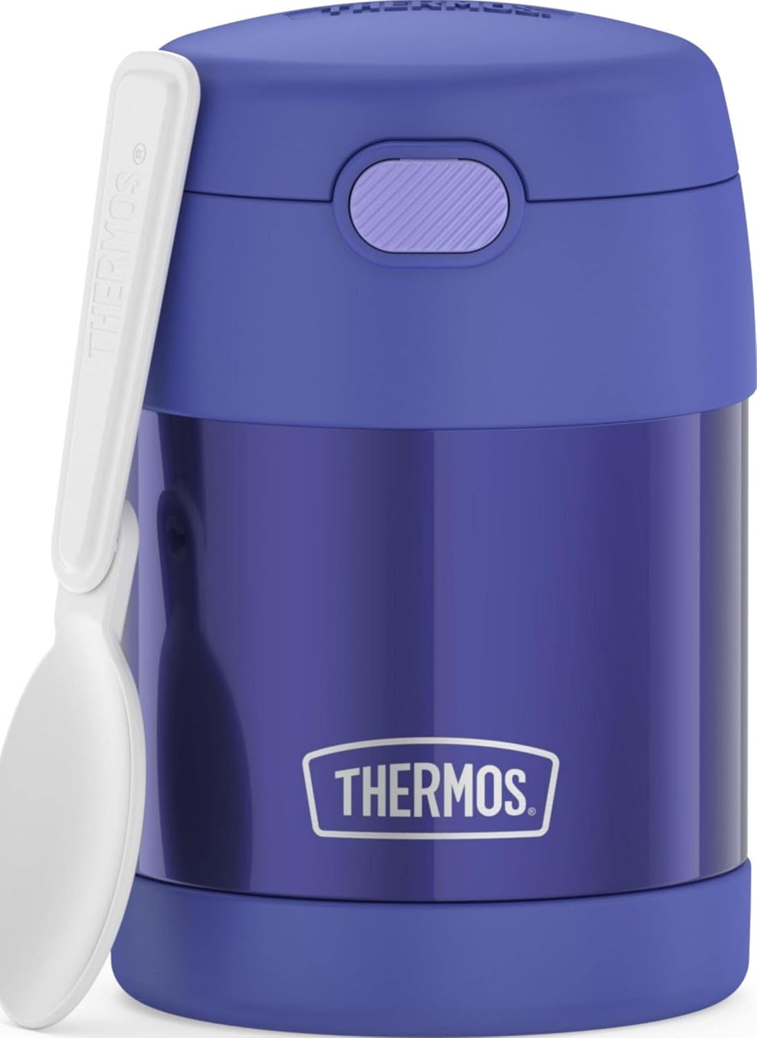 THERMOS FUNTAINER Kids Food Jar with Spoon, 10oz, Pink
