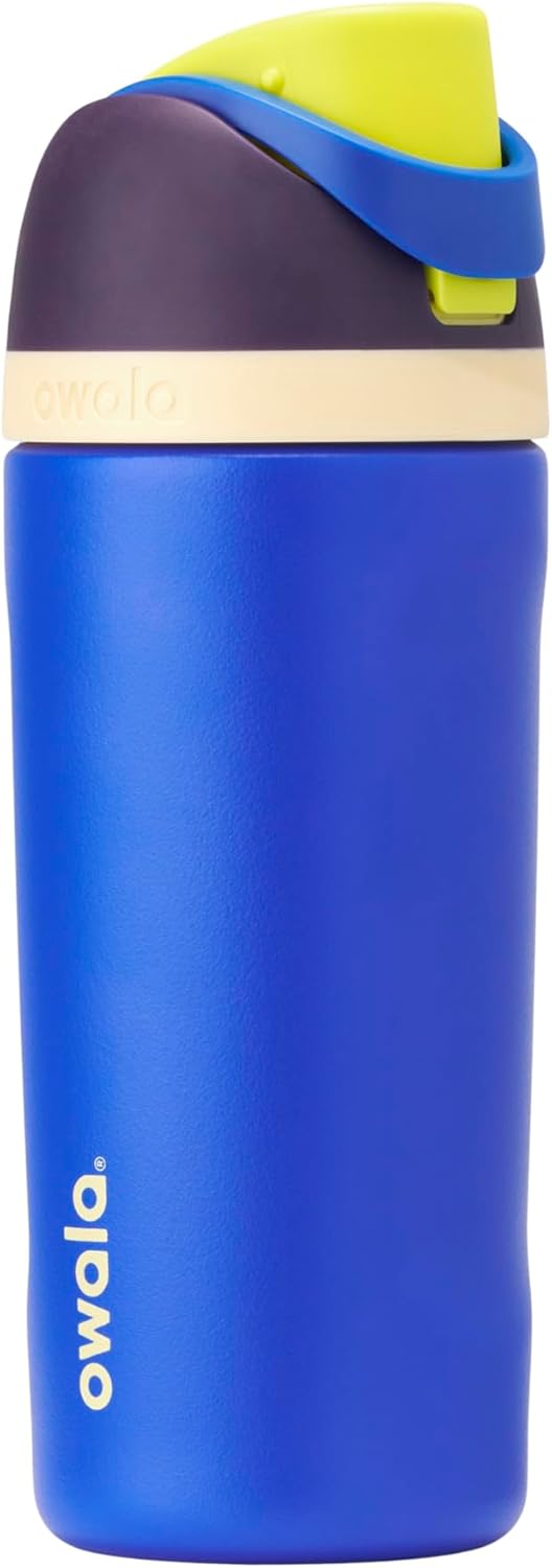 Owala FreeSip Stainless Steel Water Bottle 32 oz Read My Lips