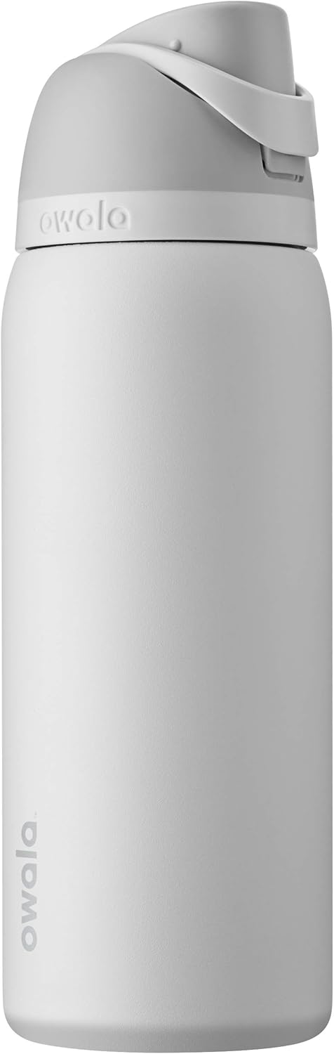 Owala FreeSip Stainless Steel Water Bottle 32 oz Read My Lips
