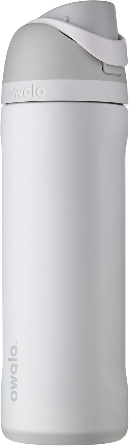 Owala FreeSip Stainless Steel Water Bottle 32 oz Read My Lips